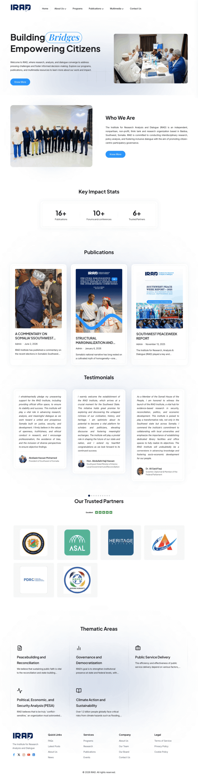 IRAD Institute Project